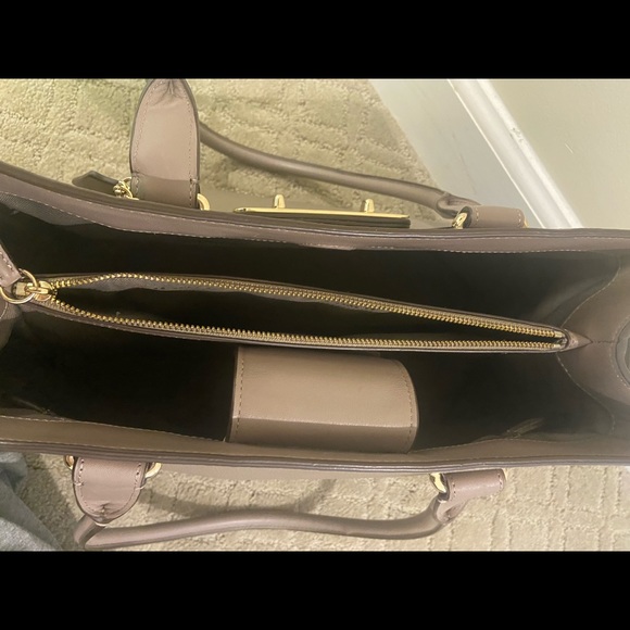 Coach pewter leather satchel - Picture 13 of 16